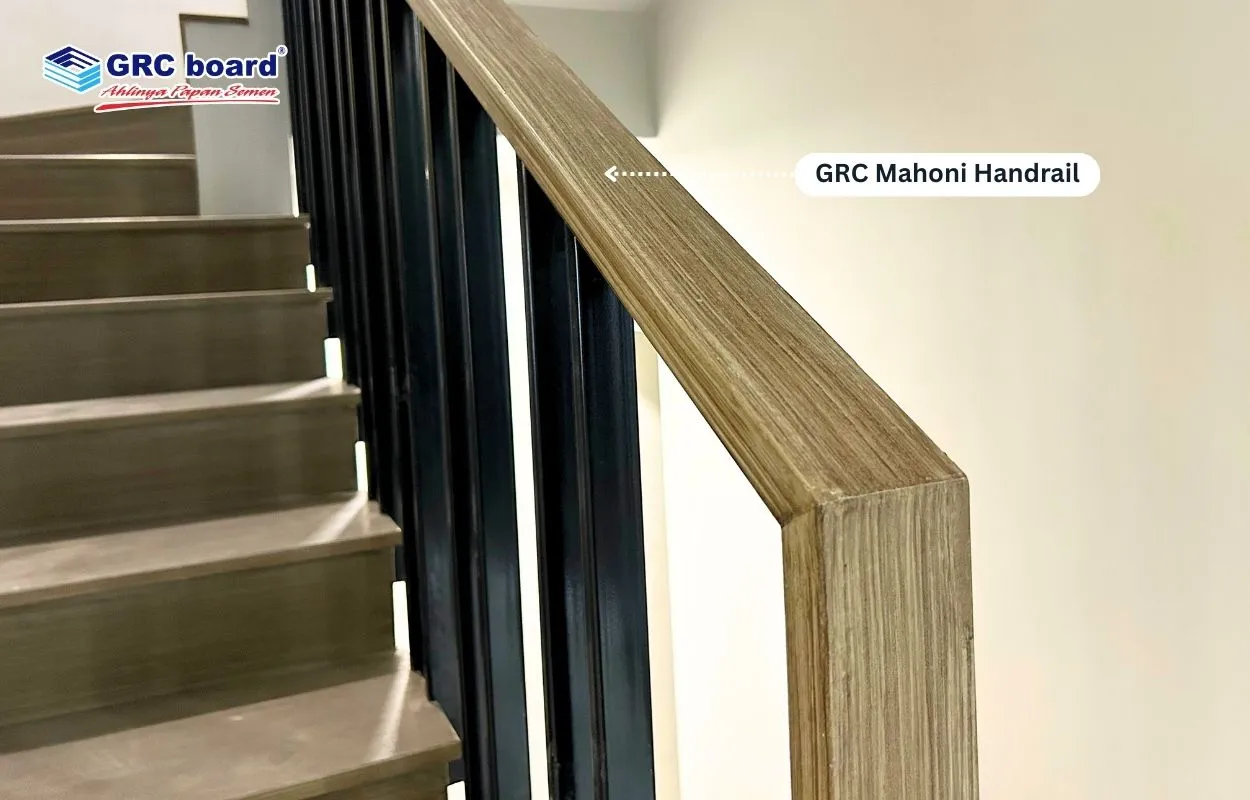Bedanya Railing dan Handrail Tangga